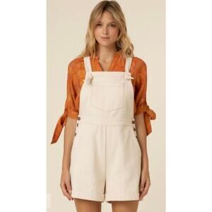 FRNCH Orlane Woven Romper, size X Small, size 0